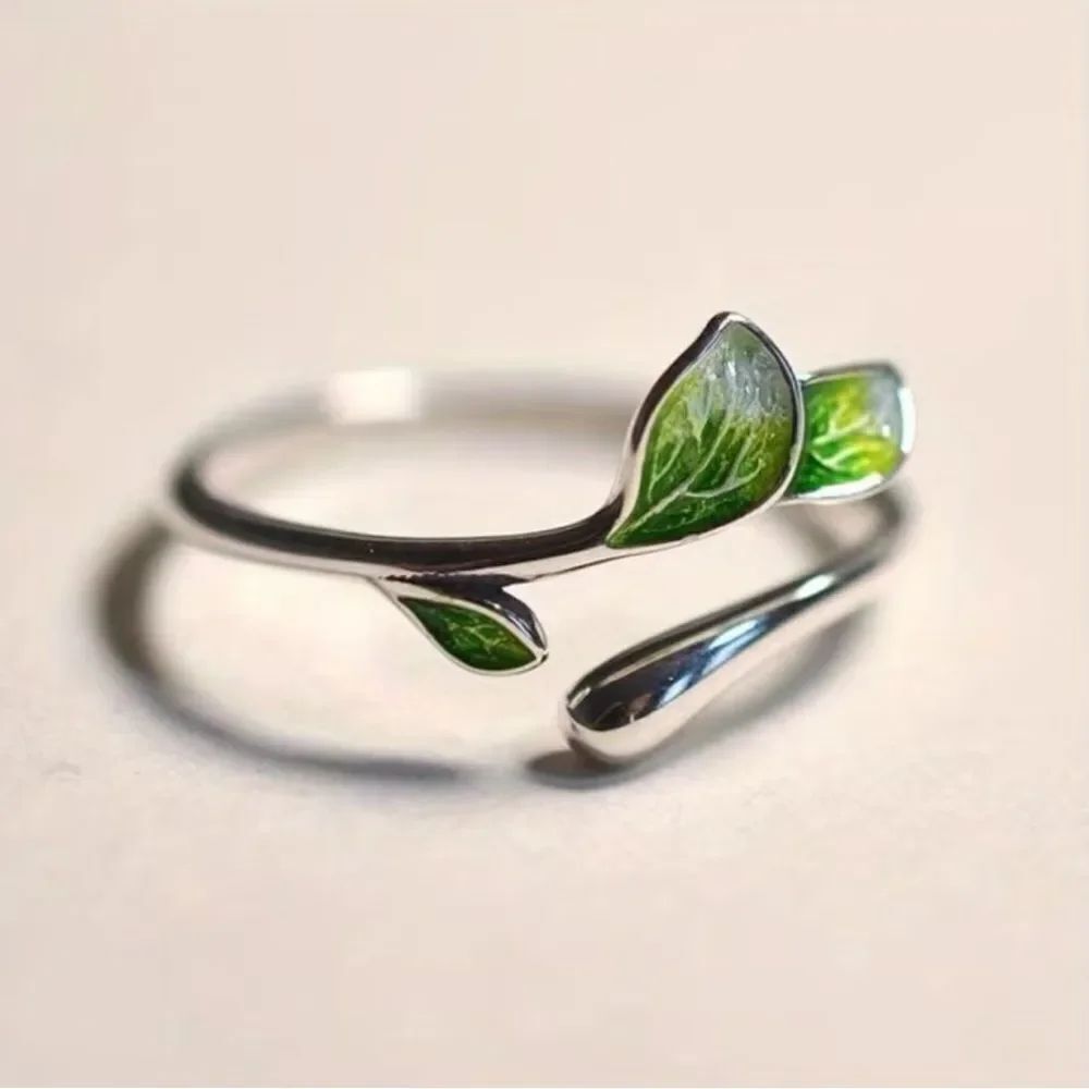 Boho Leaf Ring N1842